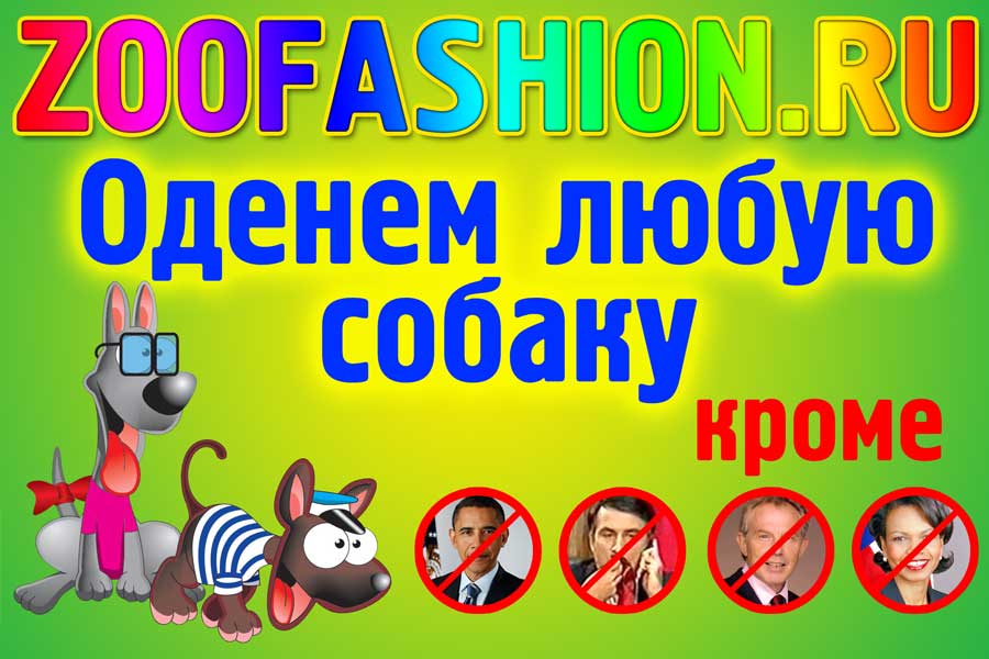Интернет-магазин ZooFashion - одежда для собак всех пород